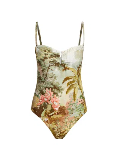 Kobi Halperin Shira One Piece Swimsuit In Multi