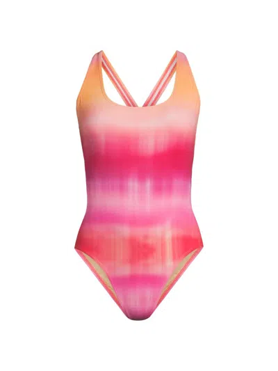 Kobi Halperin Women's Star Shibori Print One-piece Swimsuit In Multi