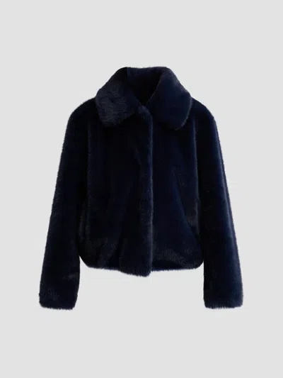 Kobi Halperin Women's Tami Faux Fur Coat In Blue