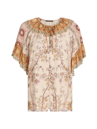 Kobi Halperin Women's Verity Printed Tunic Blouse In Multi