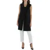 Kobi Halperin Womens Embroidered Lined Vest In Black