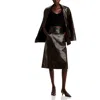 Kobi Halperin Zadie Faux Leather Skirt In Brown