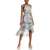 Kobi Halperin Women's Allison Anthos Print Chiffon Midi-dress In White