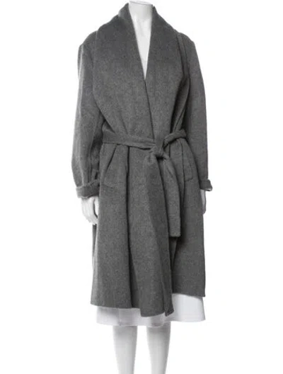 Pre-owned Kobi Halperin Wool Coat W/ Tags In Gray