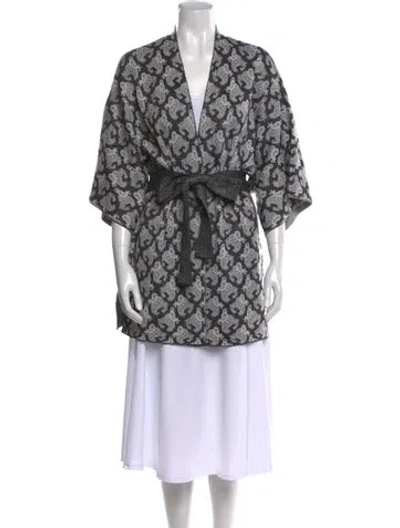 Pre-owned Kobi Halperin Wool Printed Sweater In Multi