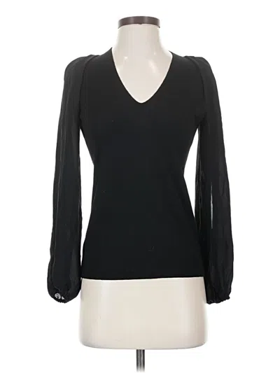 Pre-owned Kobi Halperin Wool Pullover Sweater In Black