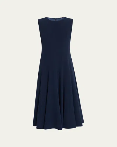 KOBI HALPERIN ZALEA SLEEVELESS A-LINE MIDI DRESS