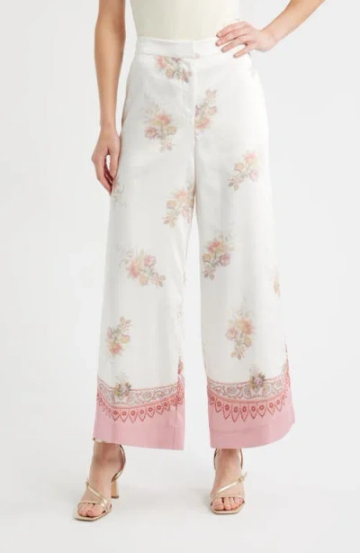 Kobi Halperin Zoe Border Print Pants
