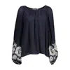 Kocca Blue Viscose Shirt In Blue