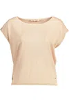 Kocca Multicolor Polyester T-shirt In Beige