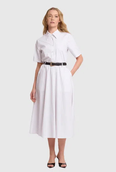 Kocca Dress With Belt Woman White In Other