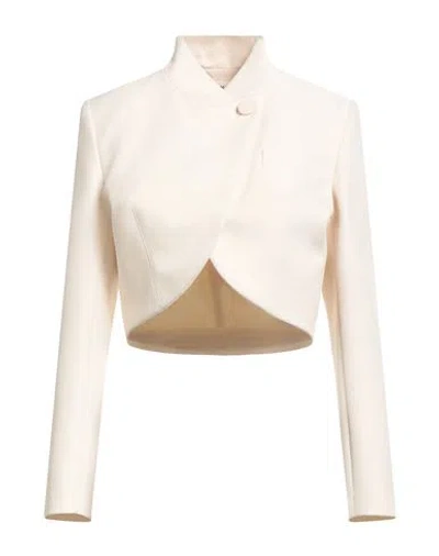 Kocca Gold Woman Jacket Cream Size S Polyester, Elastane In White