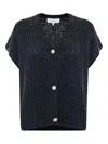 Kocca Inisio Button Cardigan In Black