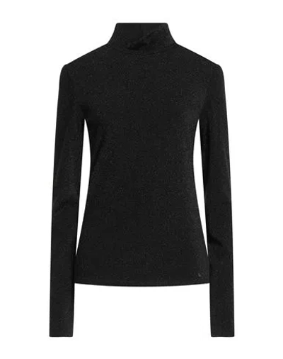 Kocca Jeans Woman T-shirt Black Size L Viscose, Polyester, Polyamide, Elastane