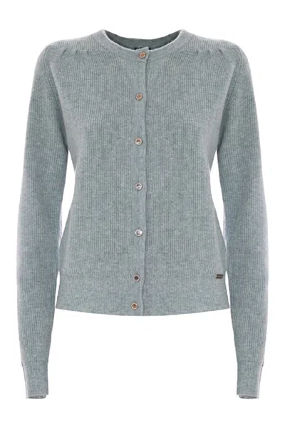 KOCCA KNIT PULLOVER WITH BUTTON CLOSURE