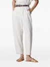 Kocca Laerte Belted Trousers In White