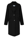 Kocca Mallos Button Coat In Black