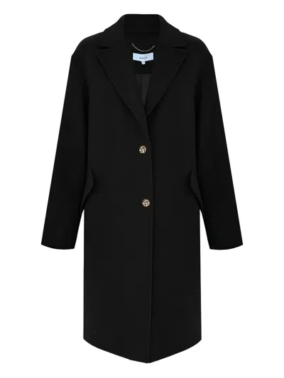 Kocca Mallos Button Coat In Black
