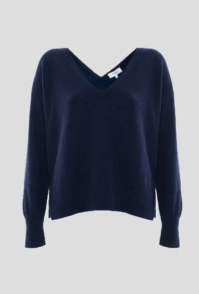 Kocca Mesh With V-neck Blue Woman