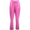 Kocca Pink Lyocell Pant In Pink