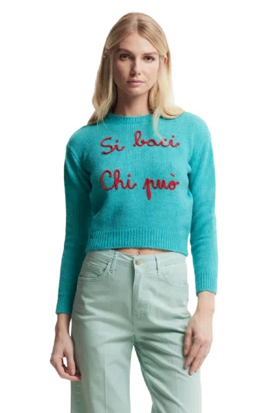Kocca Sweaters Green In Verde Blu E Verdi