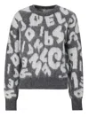 Kocca Sweaters Grey In Grigio Neri E Grigi