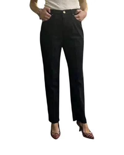 Kocca Tailored Black 5-pocket Trousers