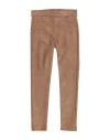 Kocca Toddler Girl Pants Camel Size 6 Polyester, Elastane In Beige