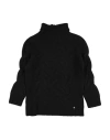 Kocca Babies'  Toddler Girl Turtleneck Black Size 6 Acrylic, Polyamide, Wool, Alpaca Wool