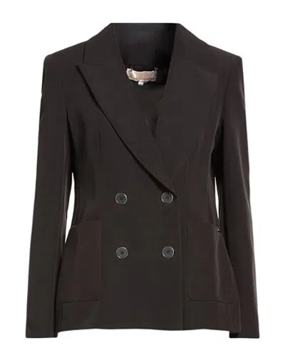 Kocca Woman Blazer Black Size Xs Polyester, Elastane