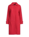 Kocca Woman Coat Red Size L Polyester In Red