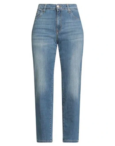 Kocca Woman Jeans Blue Size 28 Cotton, Elastane