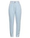 Kocca Woman Denim Pants Blue Size 24 Cotton In Blue