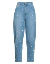 Kocca Woman Jeans Blue Size 29 Cotton, Elastane In Blue