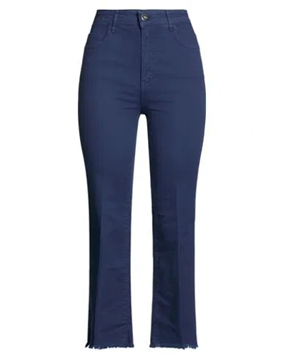 Kocca Woman Jeans Navy Size 25 Cotton, Elastane