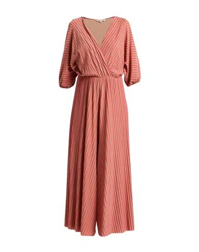 Kocca Woman Jumpsuit Beige Size M Synthetic Fibers, Cotton, Metallic Fiber