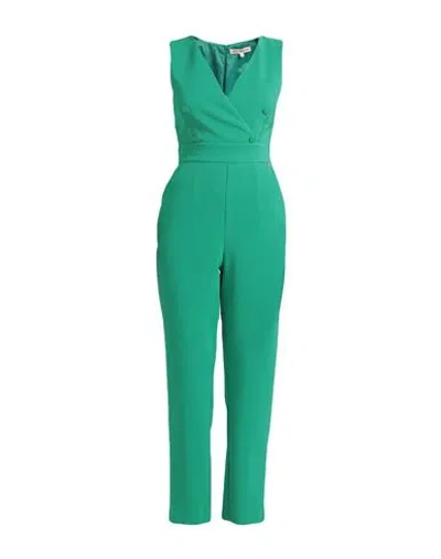 Kocca Woman Jumpsuit Green Size Xs Polyester, Elastane