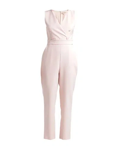 Kocca Woman Jumpsuit Light Pink Size S Polyester, Elastane