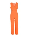 Kocca Woman Jumpsuit Orange Size S Polyester, Elastane