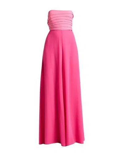 Kocca Woman Jumpsuit Pink Size L Cotton, Polyester, Elastane