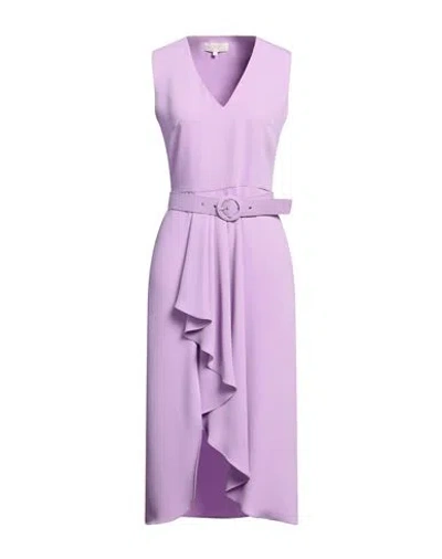 Kocca Woman Midi Dress Lilac Size M Polyester In Purple