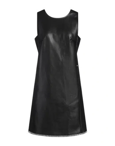 Kocca Woman Mini Dress Black Size L Polyurethane, Polyester