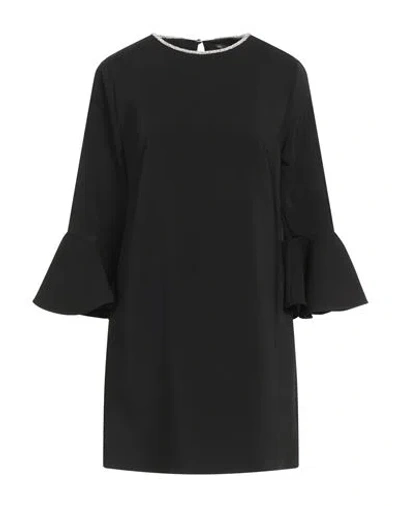 Kocca Woman Mini Dress Black Size S Polyester, Elastane