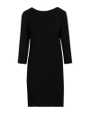 Kocca Woman Mini Dress Black Size M Polyester, Elastane In Black