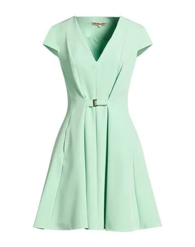 Kocca Woman Mini Dress Light Green Size Xs Polyester, Elastane