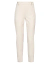 Kocca Woman Pants Beige Size 4 Polyester, Elastane