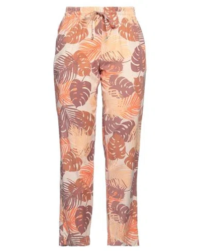 Kocca Woman Pants Beige Size L Lyocell