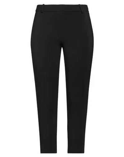 KOCCA KOCCA WOMAN PANTS BLACK SIZE 4 POLYESTER, ELASTANE