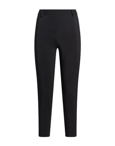 Kocca Woman Pants Black Size 2 Polyester, Elastane