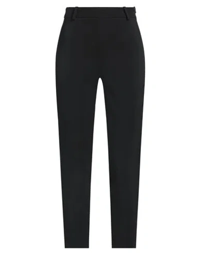 Kocca Woman Pants Black Size 2 Polyester, Elastane, Acetate